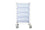 Medi-Storage Trolley with 4 Deep Trays