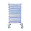 Medi-Storage Trolley - Blue Trays