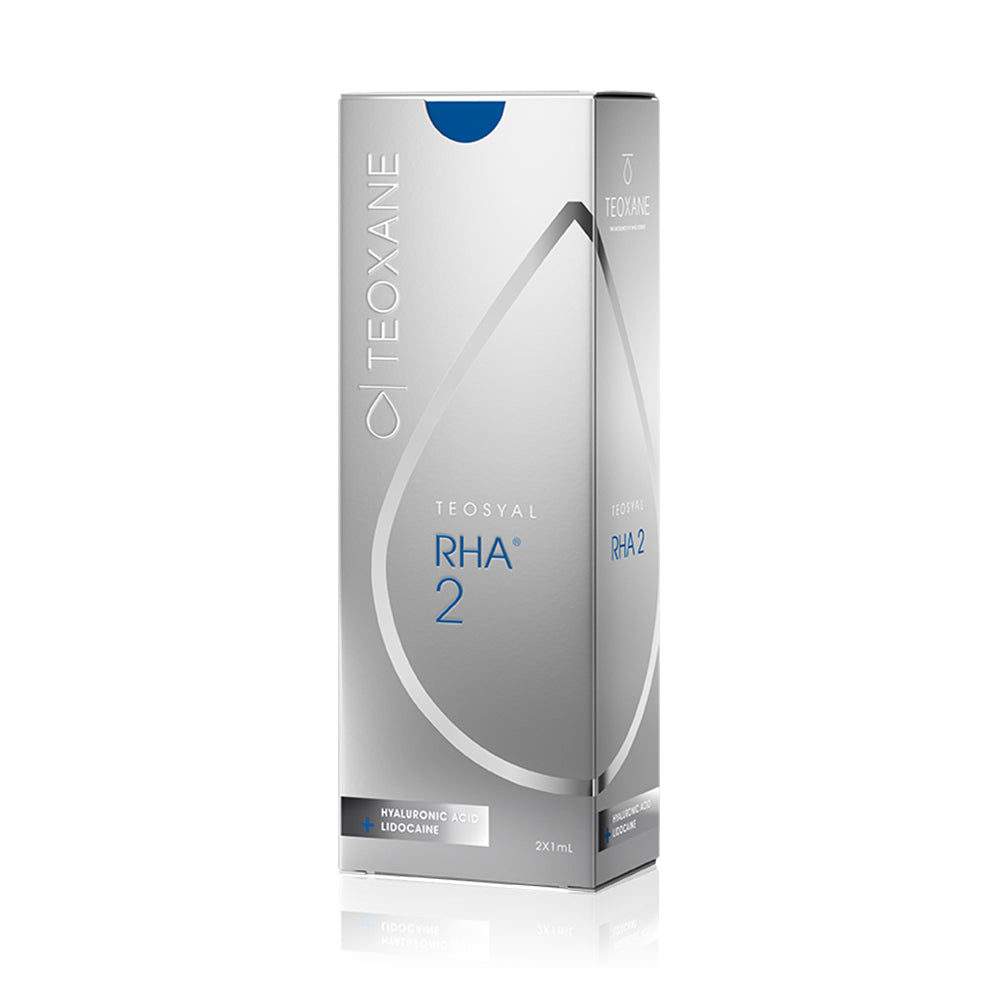 Teosyal® RHA 2 (2 x 1.0ml) – Medium-Depth HA Filler for Facial Lines