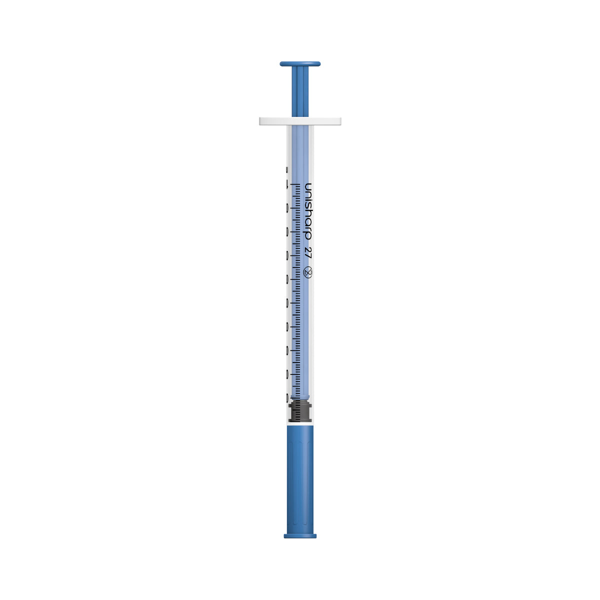 Unisharp 1ml Fixed 27G 0.5