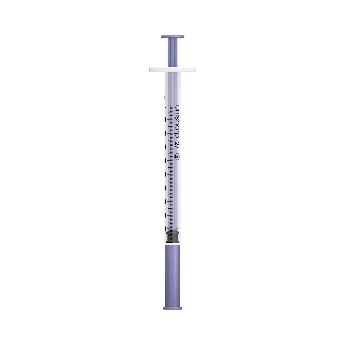 Unisharp 1ml Fixed 27G 0.5