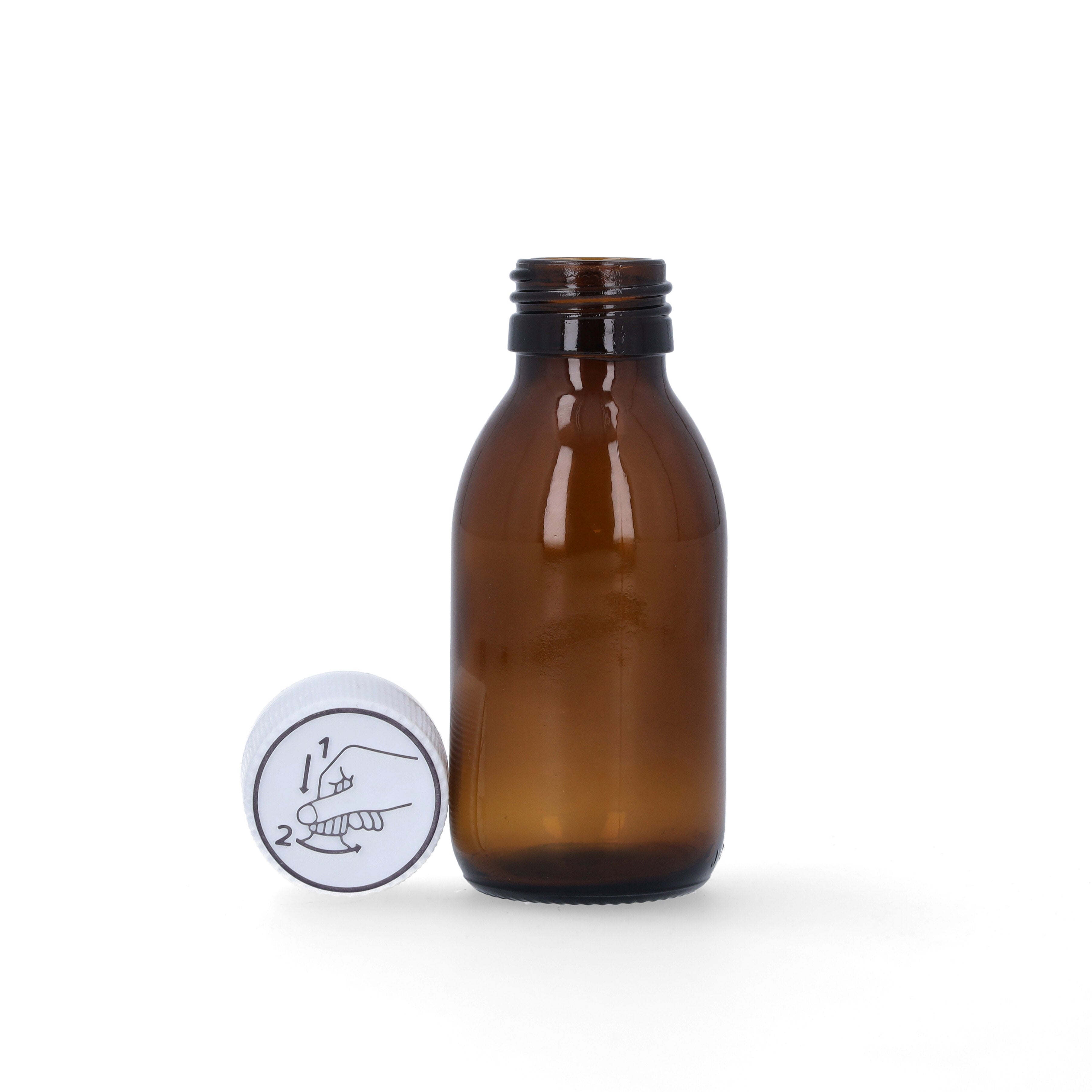 UNOPAC Capped Plastic Tablet Bottle - 100ml