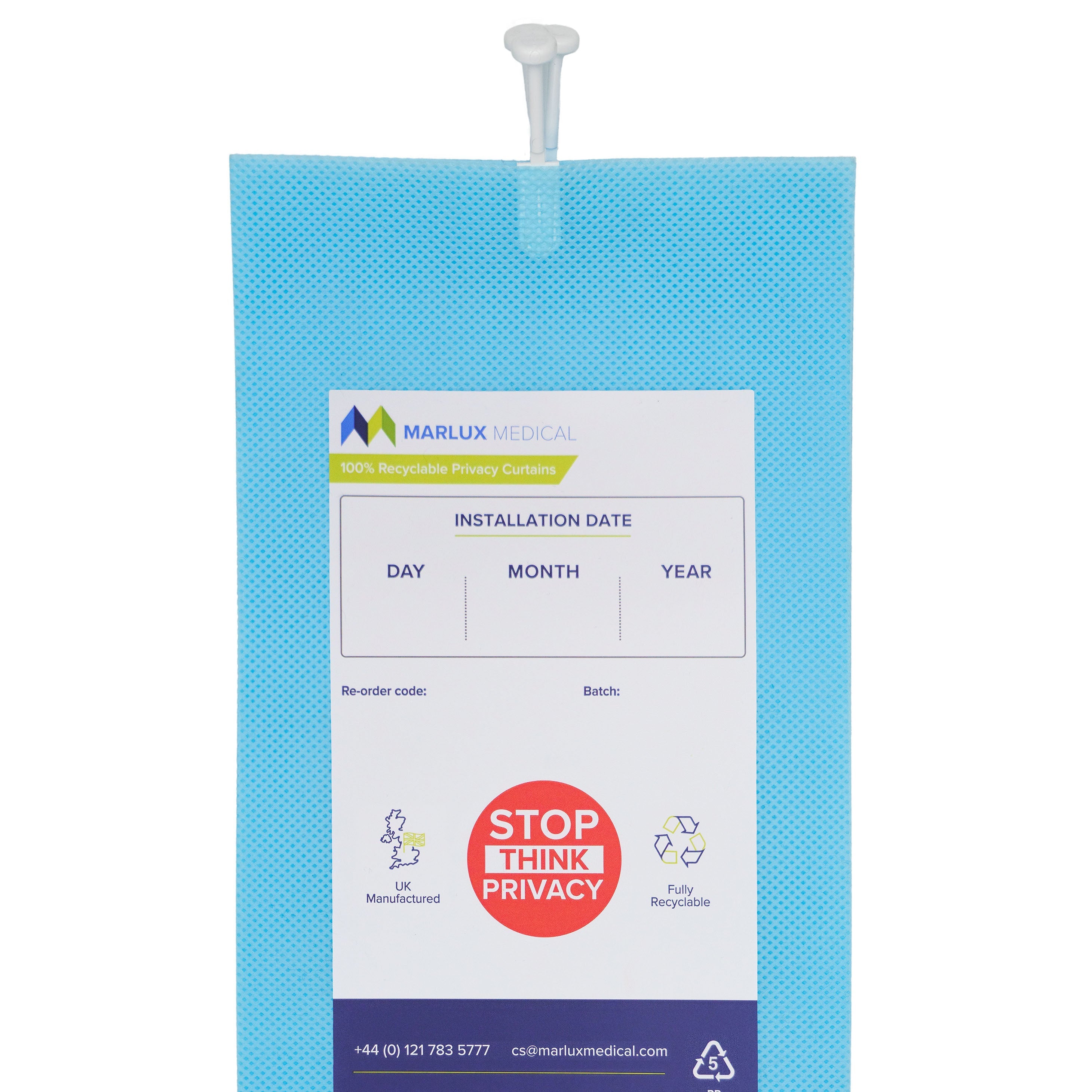 Marlux 4.2M x 1.95M Uni-Glide Anti-Bac Curtains