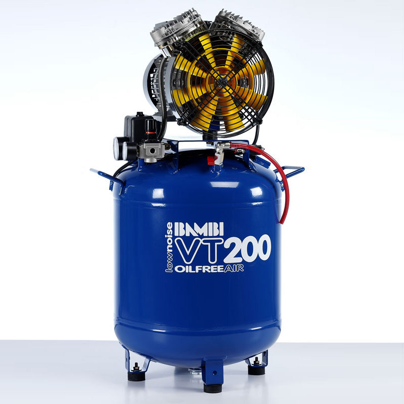 Bambi VT200 Air Compressor, 50L, 74 dB