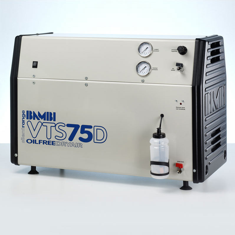 Bambi VTS75D Air Compressor, 23L, 54 dB