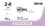 Vicryl Ct Vio 75cm M3 Usp2-0 S/A Lh - Box Of 12