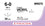 Coated VICRYL Suture: 9.3mm 30cm Violet 6-0 x 12