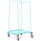 Linen Trolleys & Bags - Single Rod Type Linen Trolley - Mild Steel
