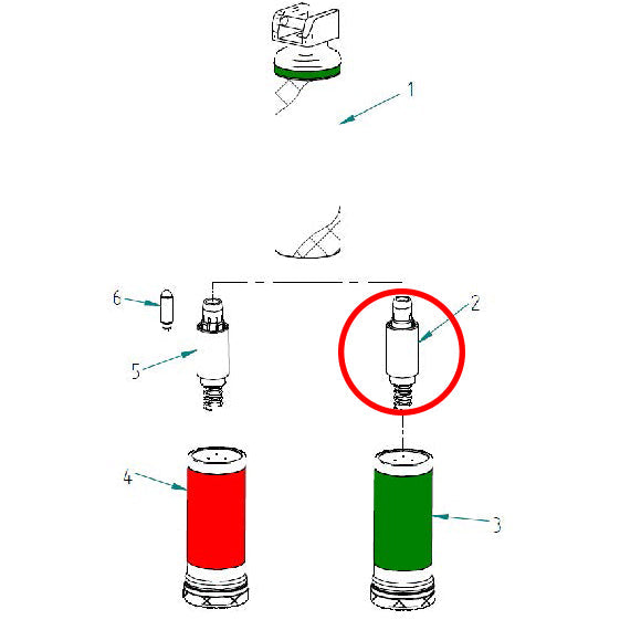 LED Insert For Fiber Optic Rechargeable Handle