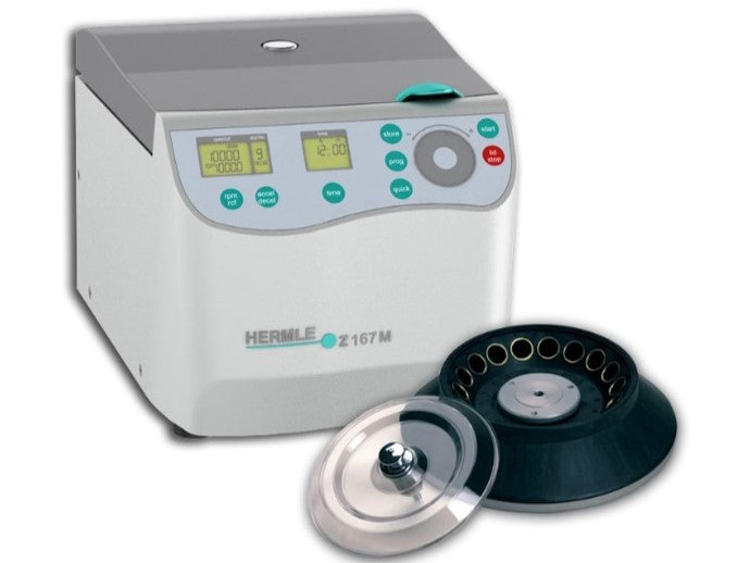 Hermle Z167-M Microcentrifuge w/ 18 x 1.5/2.0mL Rotor (14,000 RPMs)