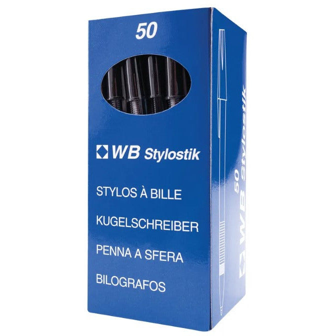 Black Ballpoint Pen - Pack of 50