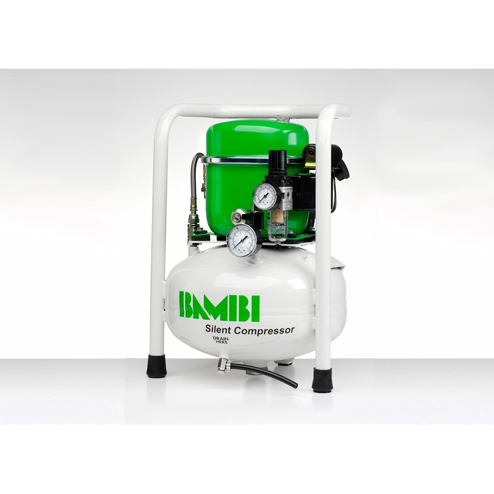 Bambi BB24V Air Compressor, 24L, 40 dB