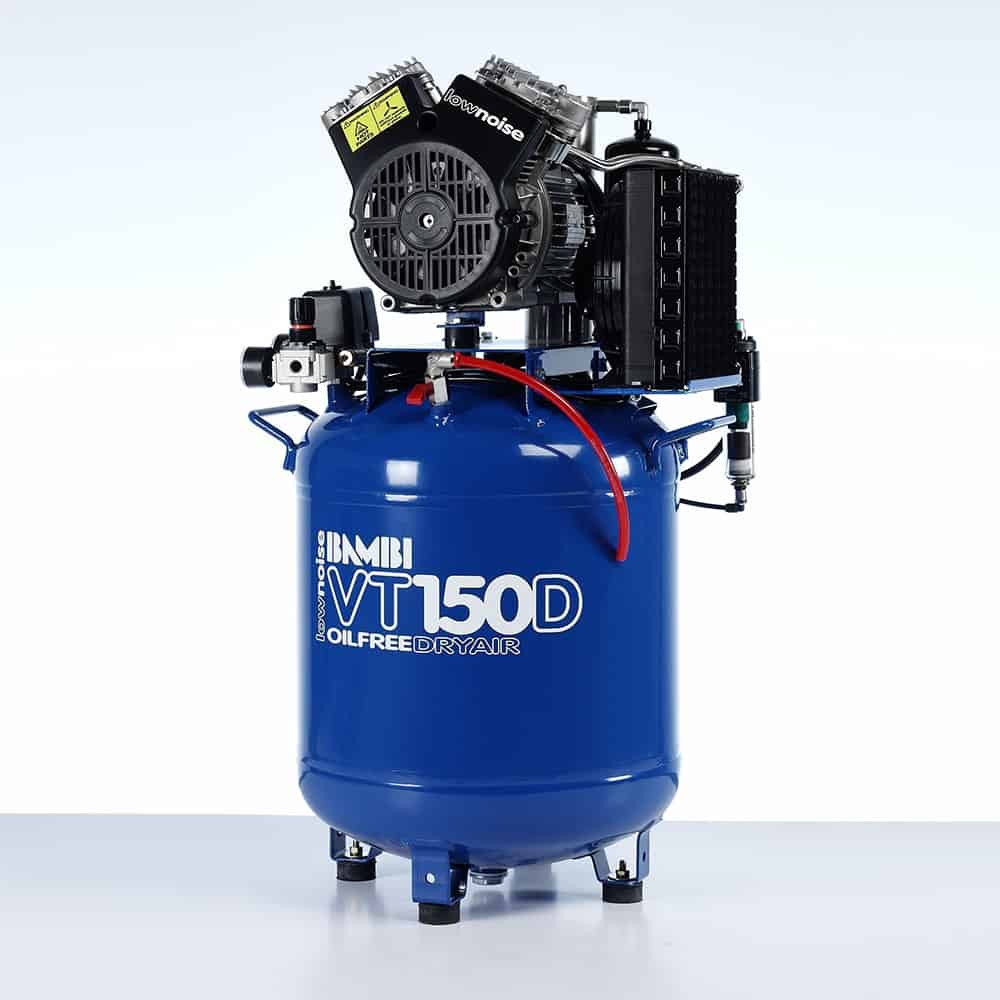 Bambi VT150D Air Compressor, 50L, 74 dB