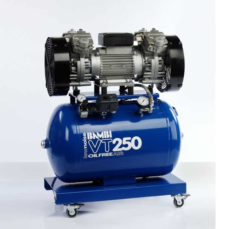 Bambi VT250 Air Compressor, 59L, 74 dB