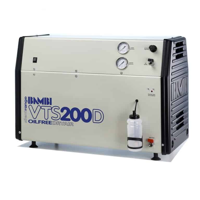 Bambi VTS200D Air Compressor, 23L, 55 dB