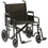 Bariatric Steel Transport Chair (Black)