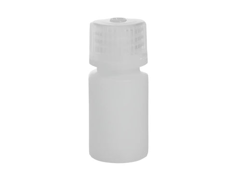 Biologix 15ml/30ml HDPE Regent Bottles, Narrow-Mouth, Clear, 100/Bag, 10 Bags/Case