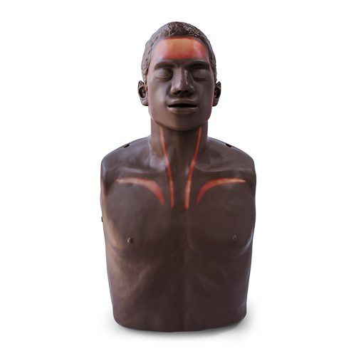 Brayden OBI CPR Manikin with CPR Illumination - Red Light