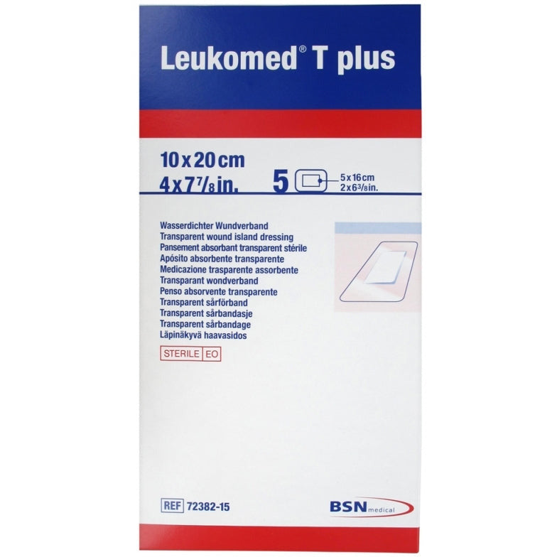 Leukomed T Plus Dressing 10cm x 30cm (pad size 5cm x 25cm) Pack of 50