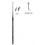 Buck Ear Curette Curved Blunt - 16.5cm