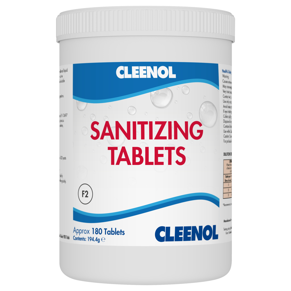 Sanitizing Tablets - Pack of 180