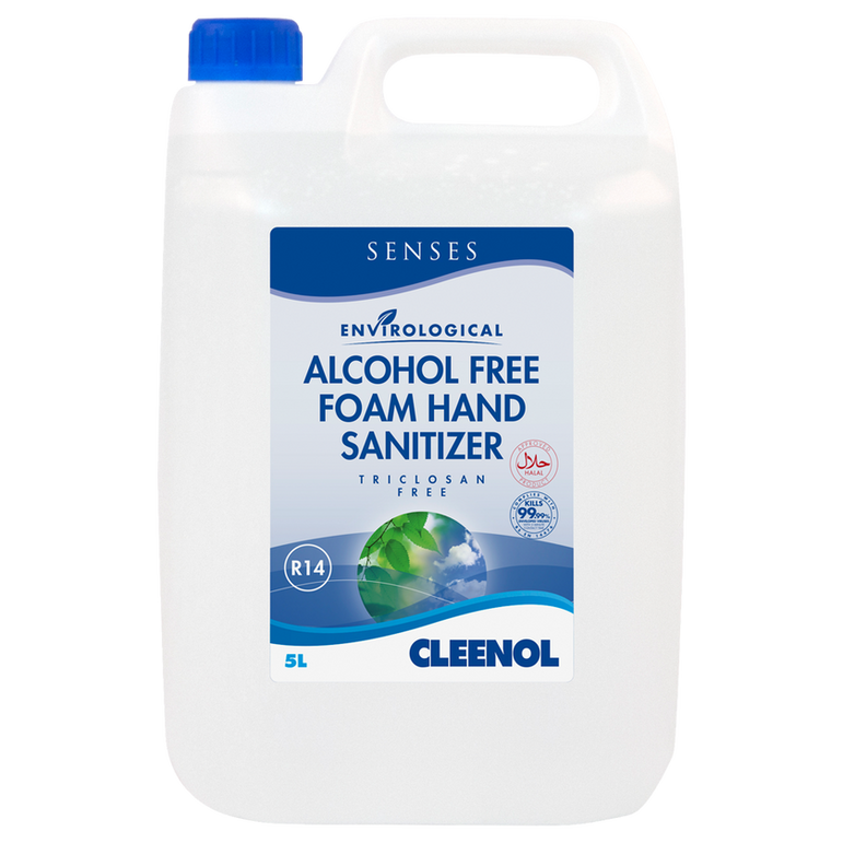 Senses Alcohol Free Foam Hand Sanitizer - 5 Litres