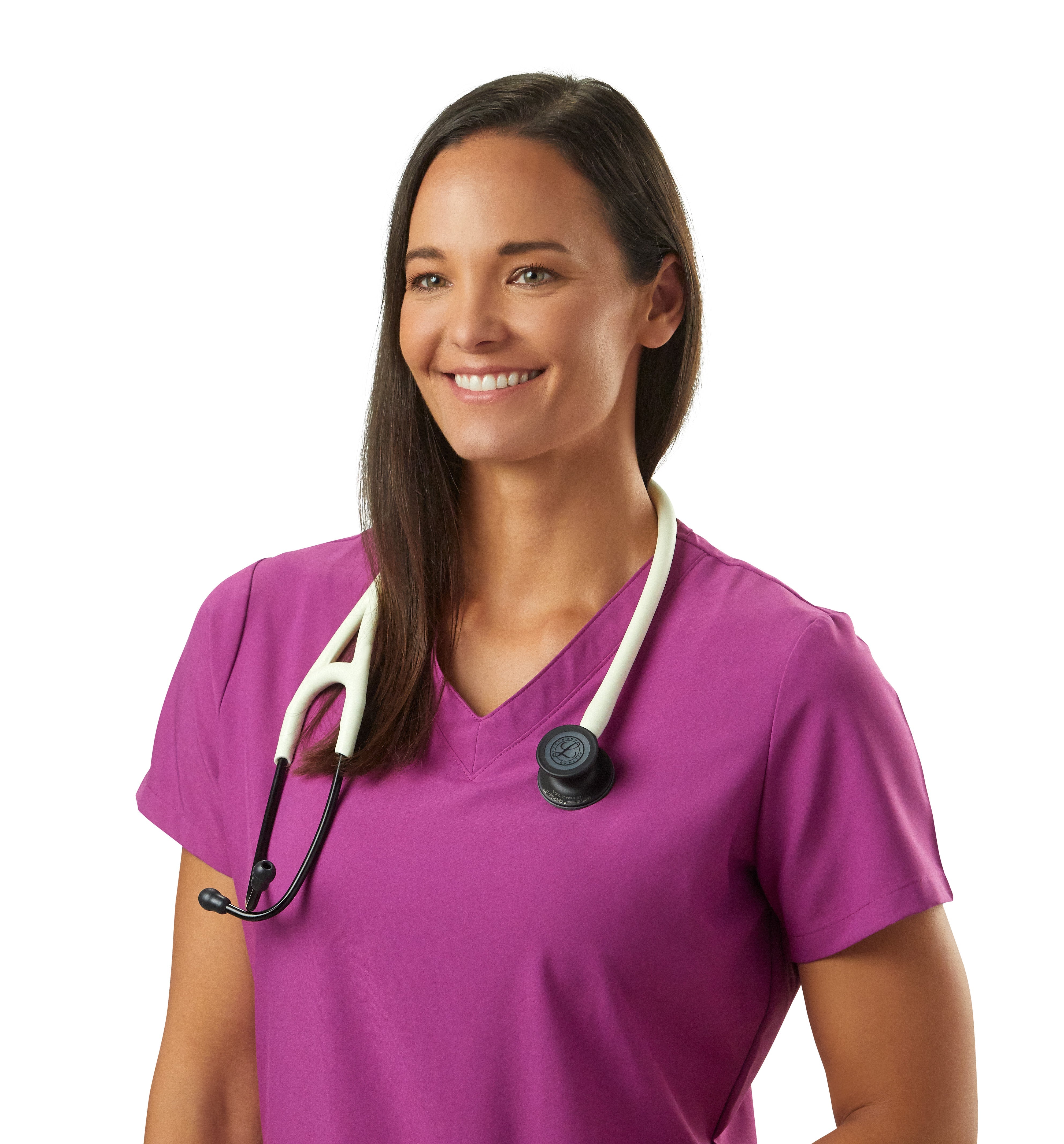 Littmann Cardiology IV Diagnostic Stethoscope: Satin Alabaster Tube 6186C