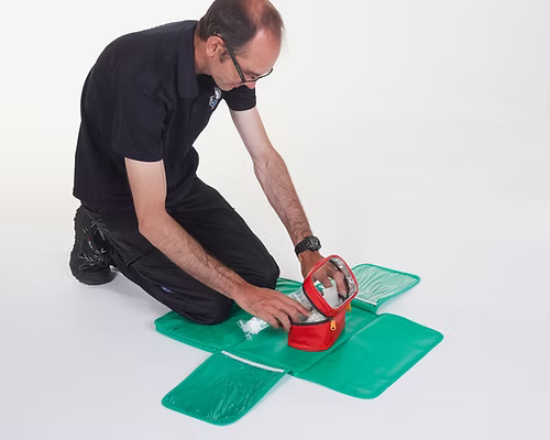 Kneeling Mat and Work Station - Green