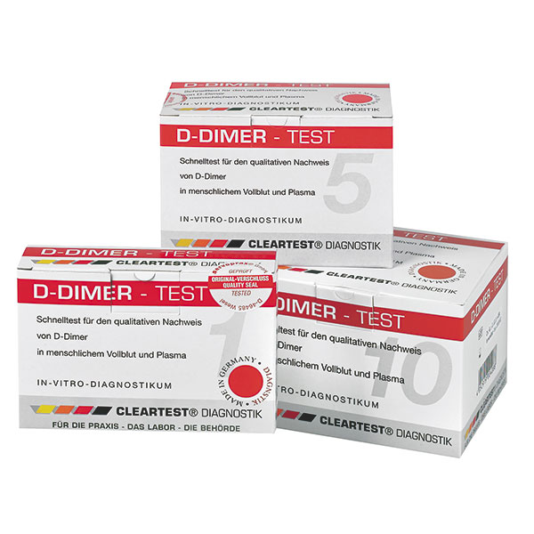 Cleartest D-Dimer - Box of 10