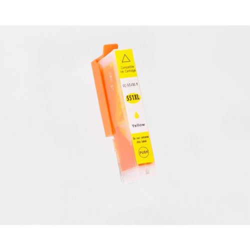 Canon CLI-551XLC Yellow Inkjet - Compatible