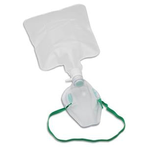 Adult Non Rebreathing Mask, Bag, and tubing