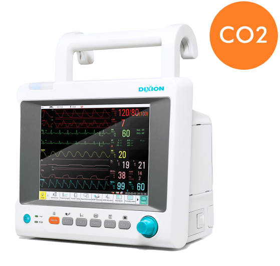 Dixion Storm 5500 Patient Monitor with CO2 Capnometry