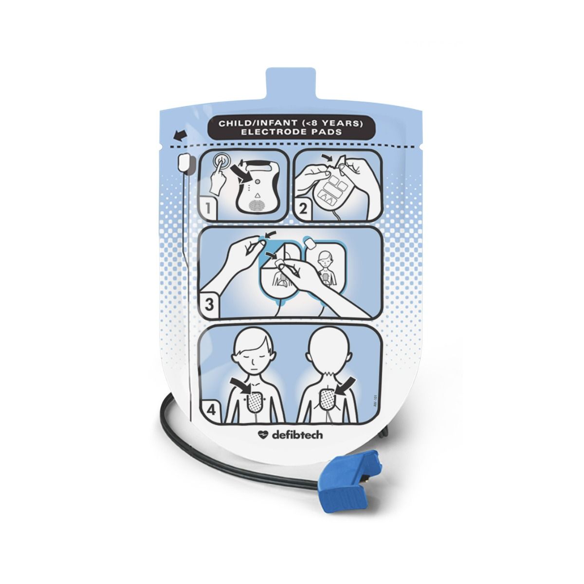Defibtech Lifeline AED Paediatric Pads