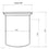 KGW Reaction vessels cylindrical, not heatable, without bottom outlet