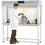 asecos Hazardous Material Workplace Height 110 cm, Depth 60 cm