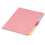 Multicoloured 5 Part Divider A4