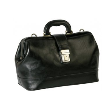 Tuscany Leather Doctors Bag - Black
