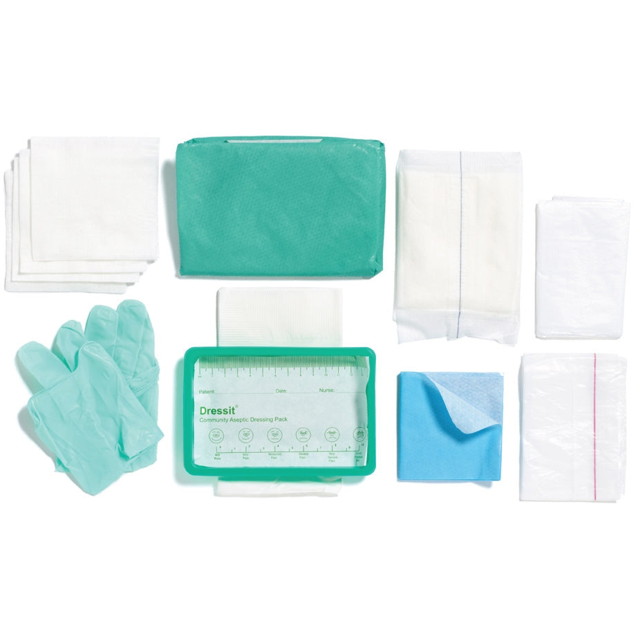 Dressit Dressing Pack, Medium-Large Glove, Pack of 10