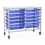 Shuttleworth Wide Double Medical Storage Trolley