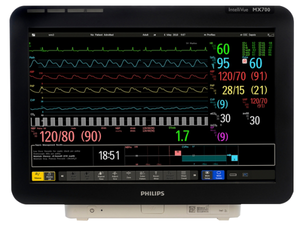 Philips IntelliVue MX700 Premium Modular Patient Monitor