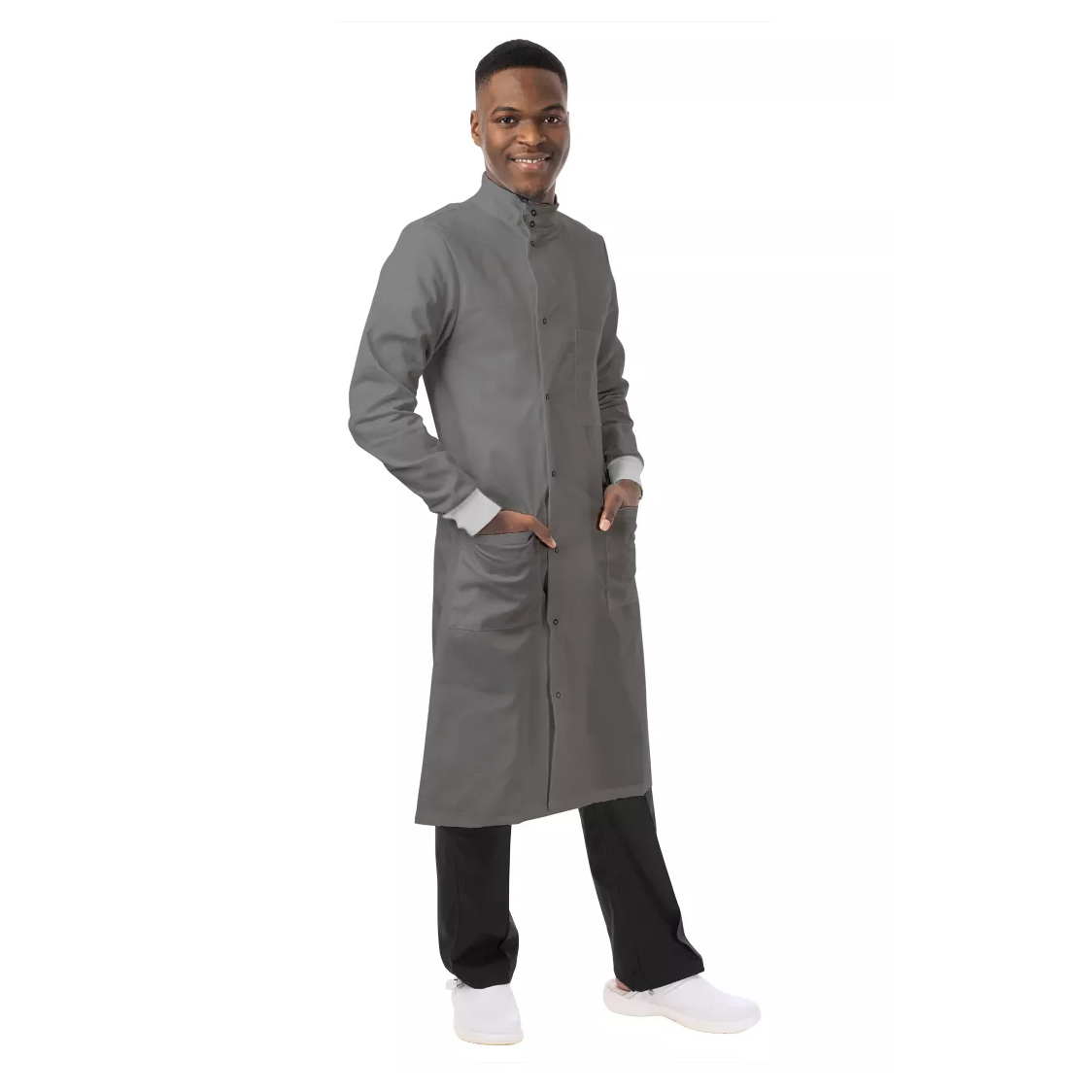 Howie Unisex Lab Coat (Grey)
