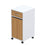 Bedside Locker, Cupboard & Lockable Drawer, Cam Lock