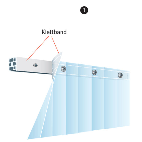 Spetec Clean room curtains in Clean room equipment