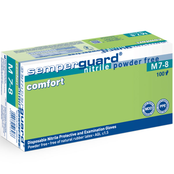 SEMPERGUARD Nitrile Comfort disposable gloves 100 pcs., powder-free