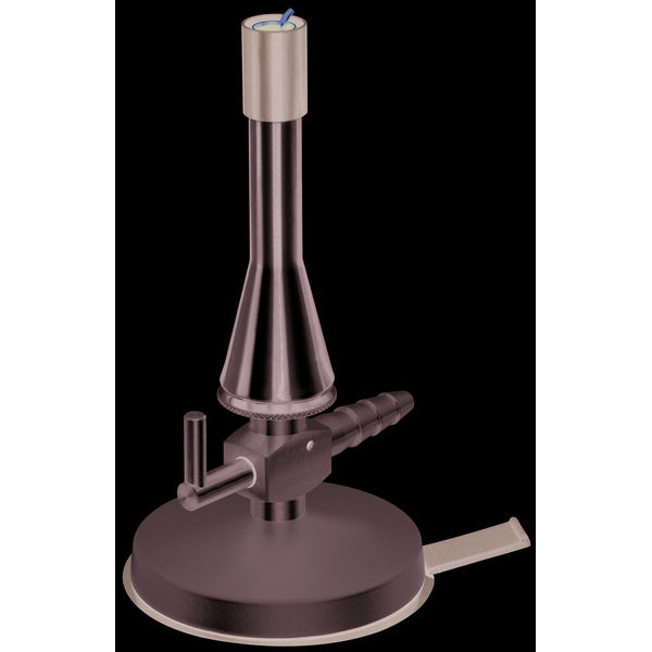 Usbeck Teclubrenner, gas tap, pilot flame, air regulation