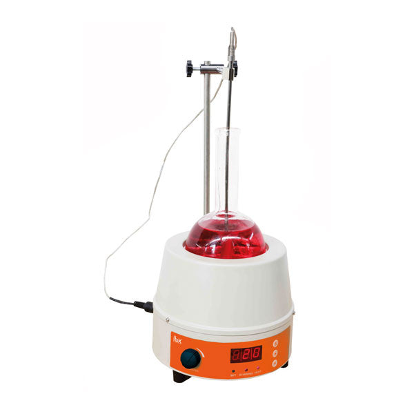 Labbox heating mantle with digital display and magnetic stirrer, LBX HM02-D