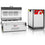 Carbolite Horizontal 3-Zone Folding Tube Furnace FZS 1300 °C in Furnaces, Ovens