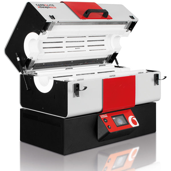 Carbolite Horizontal 3-Zone Folding Tube Furnace TS3 Large 1200 °C in Furnaces, Ovens
