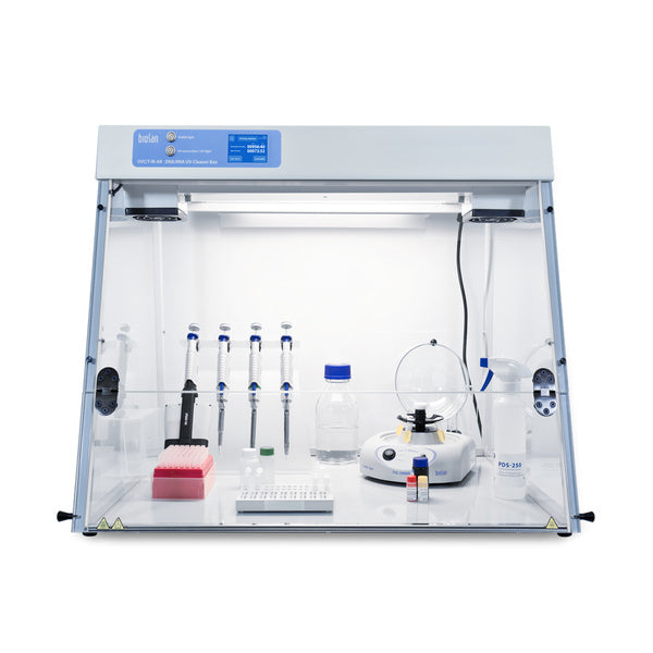 BioSan UVC/T-AR PCR cabinet in Laminar Flow Boxes, PCR Workstations, Biological Safety Cabinets