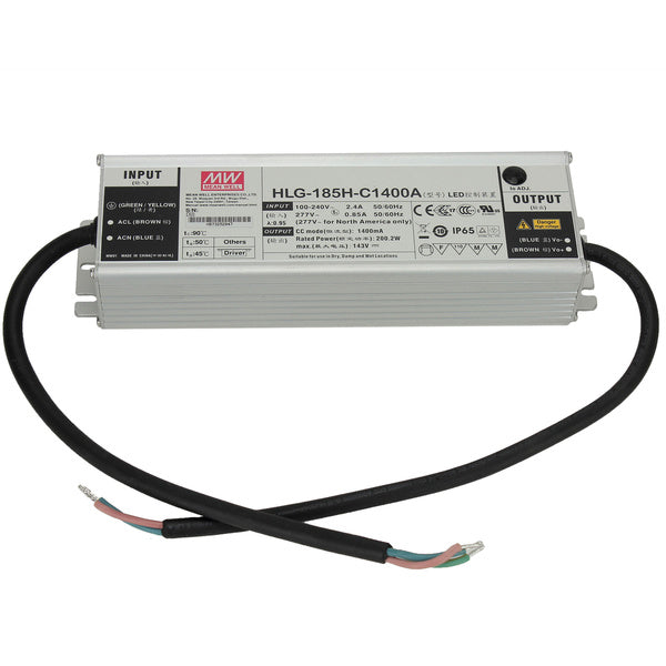 pro-emit Driver MeanWell HLG-185H-C1400A in LED technology